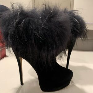 Real FUR boots